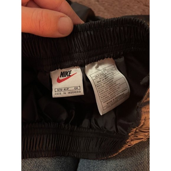 Vintage 90’s Nike Breakaway Full Zip Leg Nylon Athletic Pants Women’s Small - Picture 4 of 5